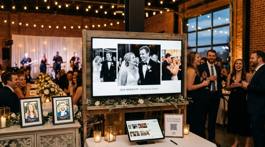 How To Display Photos Electronically At A&nbsp;Wedding?